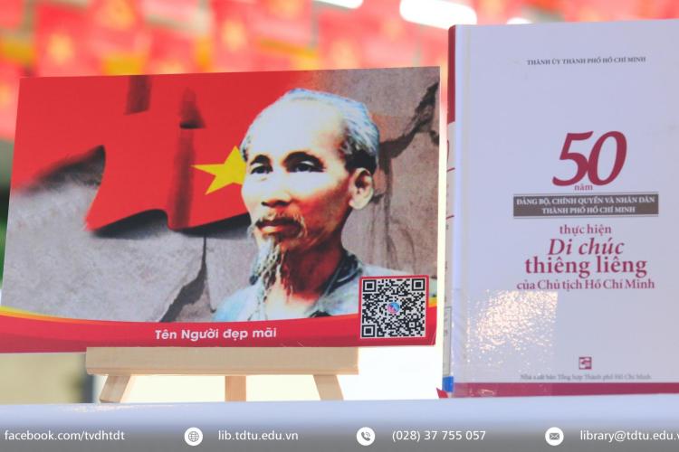 Hành trình theo chân Bác – Lan tỏa di sản tư tưởng Hồ Chí Minh qua các hoạt động tại Thư viện