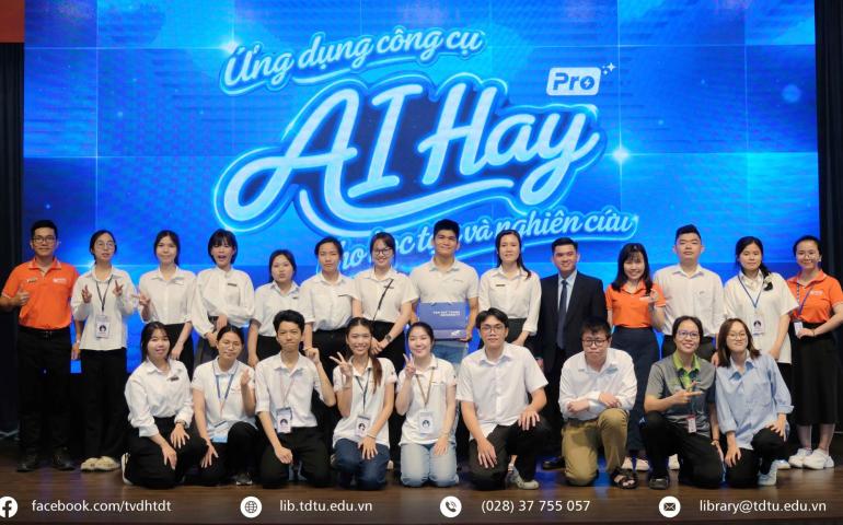 Workshop “Ứng dụng công cụ AI Hay cho học tập và nghiên cứu”