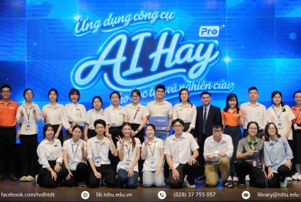 Workshop “Ứng dụng công cụ AI Hay cho học tập và nghiên cứu”